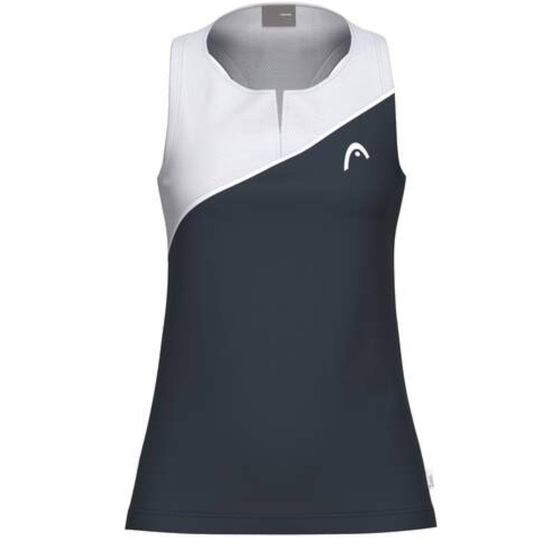 Head Spirit Tank Top Women Navy-White träningslinne tennis & padel