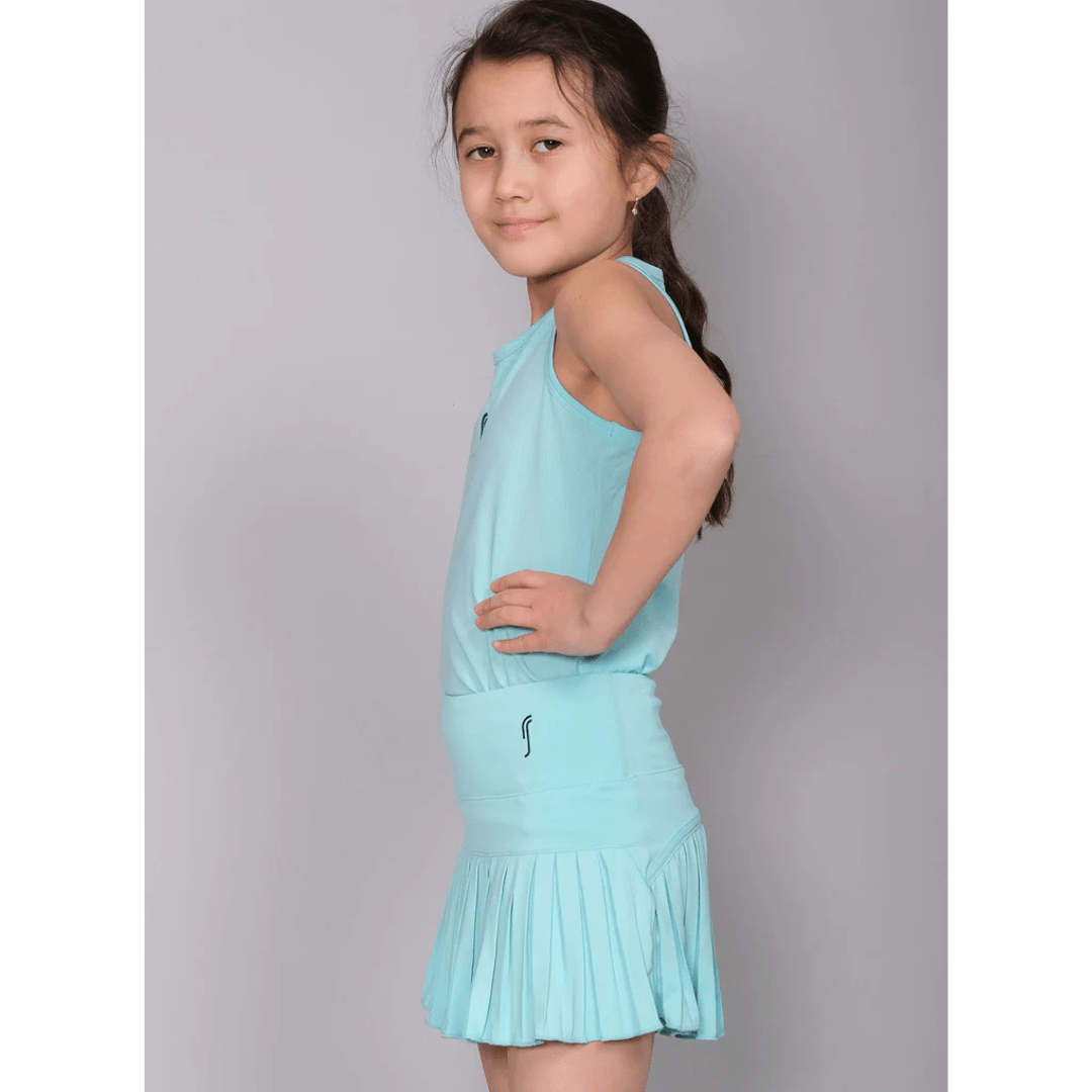 RS Girl's Match Skirt Ace Blue for tennis & padel