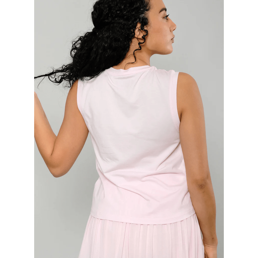RS Women's Paris Relaxed Tank Light Pink tennis & padel
