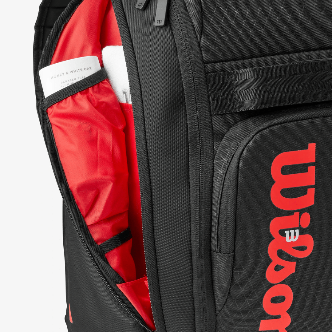 Wilson Clash v3 Super Tour Backpack tennisrygsæk sort