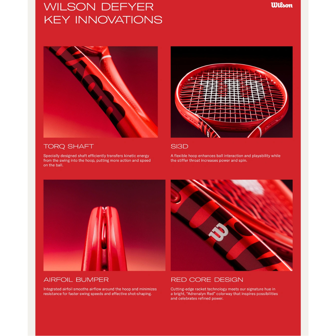 Wilson Defyer 100 v1 300g (16x19) tennis racket
