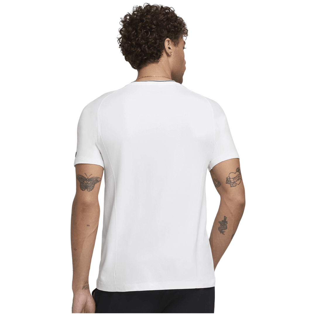 Wilson Men Team Seamless Crew Bright White T-shirt til tennis og padel