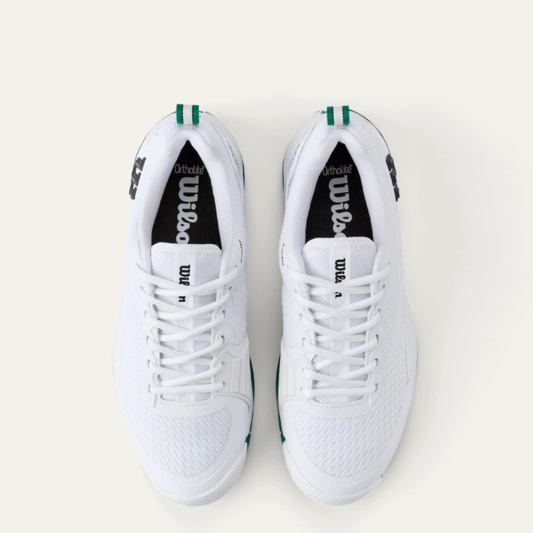 Wilson Rush Pro 4.5 all court tennissko til mænd white/white/aventurine