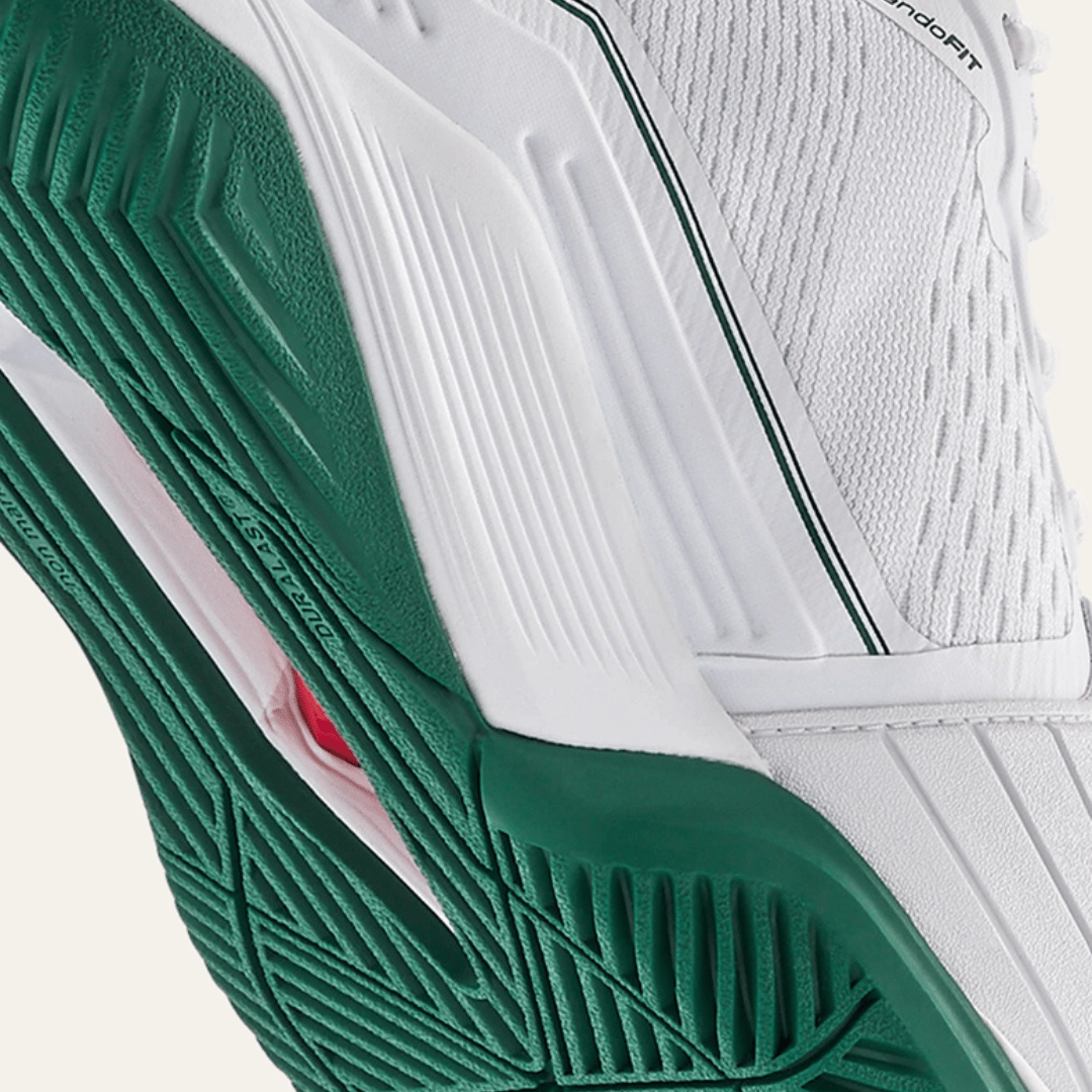 Wilson Rush Pro 4.5 all court tennissko til mænd white/white/aventurine