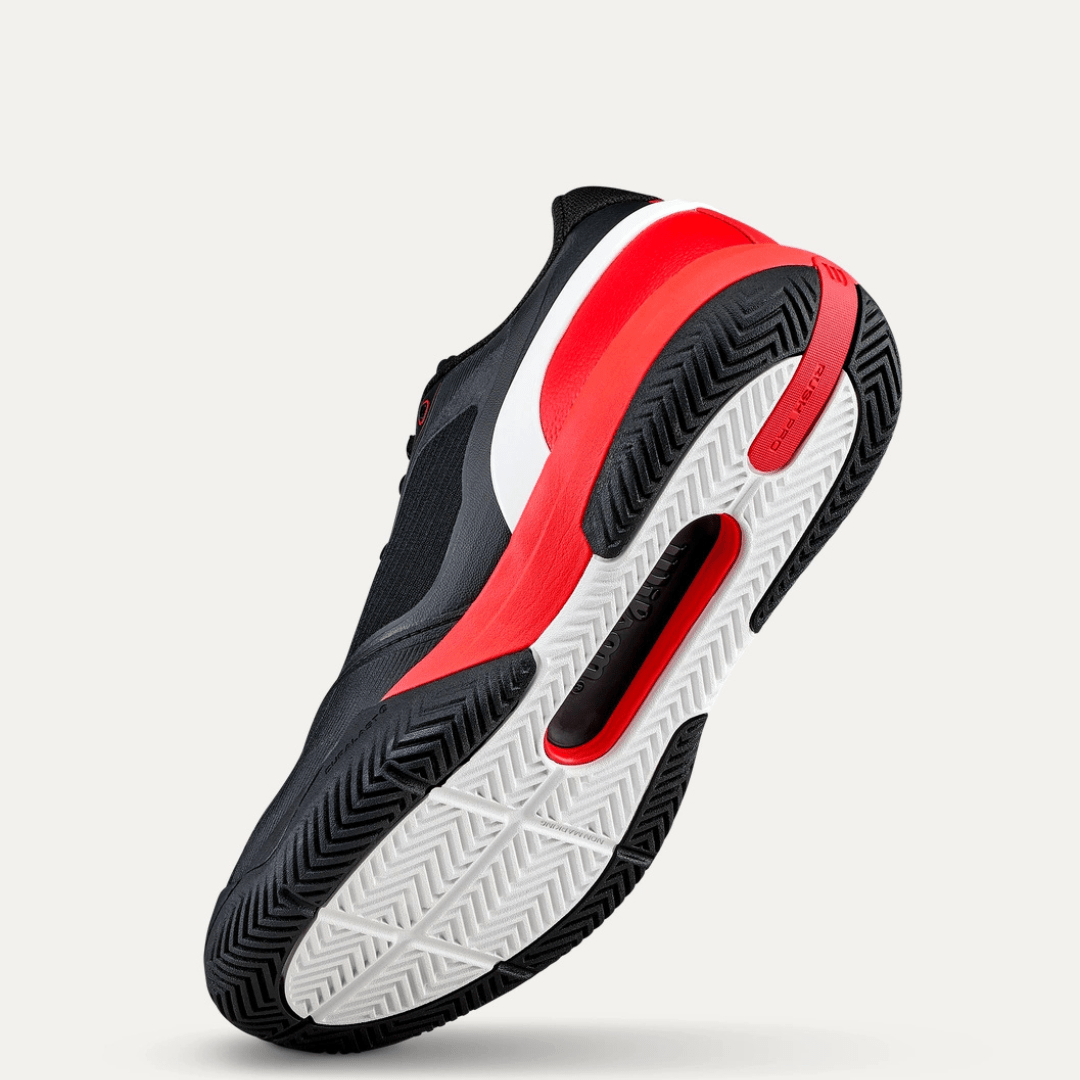 Wilson Rush Pro 5 All-court Men's Tennis Shoe Black/Infrared/White