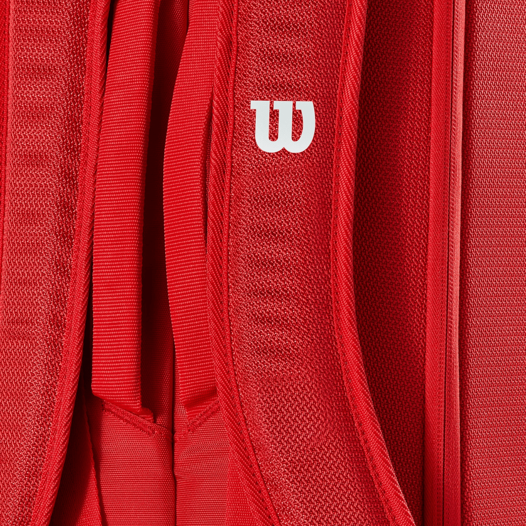 Wilson Super Tour 6-pack Wilson Red 2025 rød tennistaske