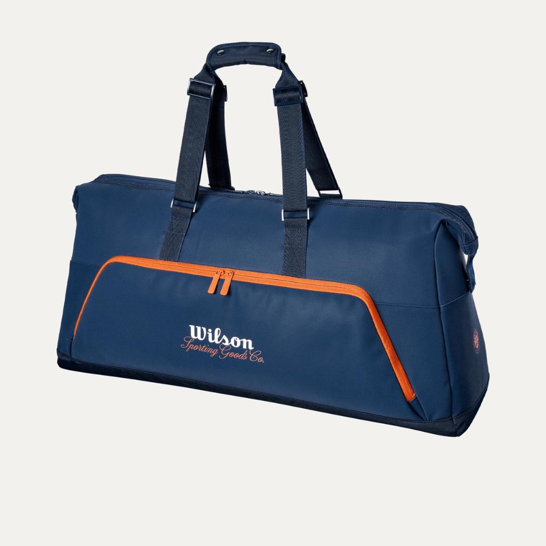 Wilson Roland Garros 2026 Large Duffel Bag Navy / Clay tennis bag
