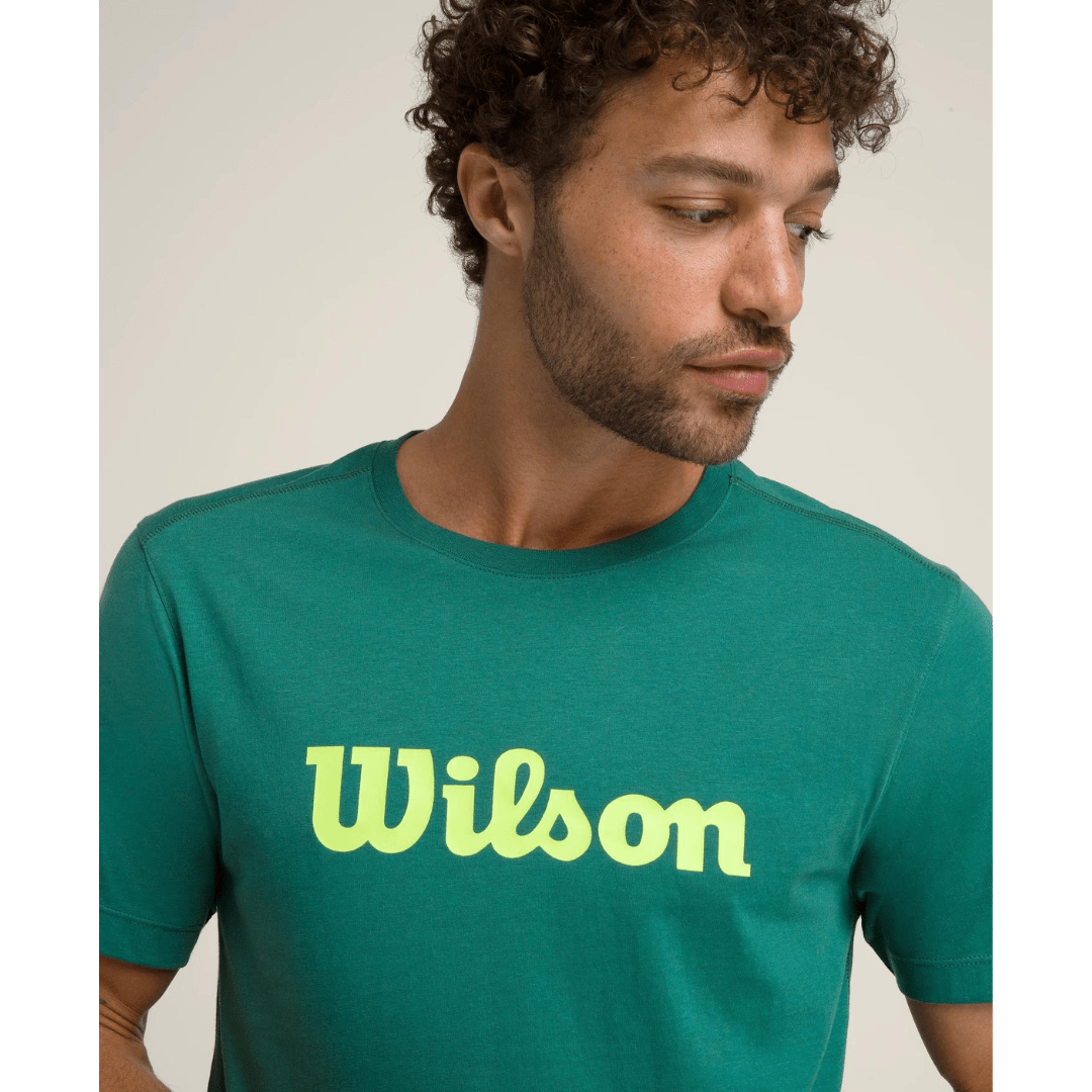 Wilson Men's Graphic Tee Field Green