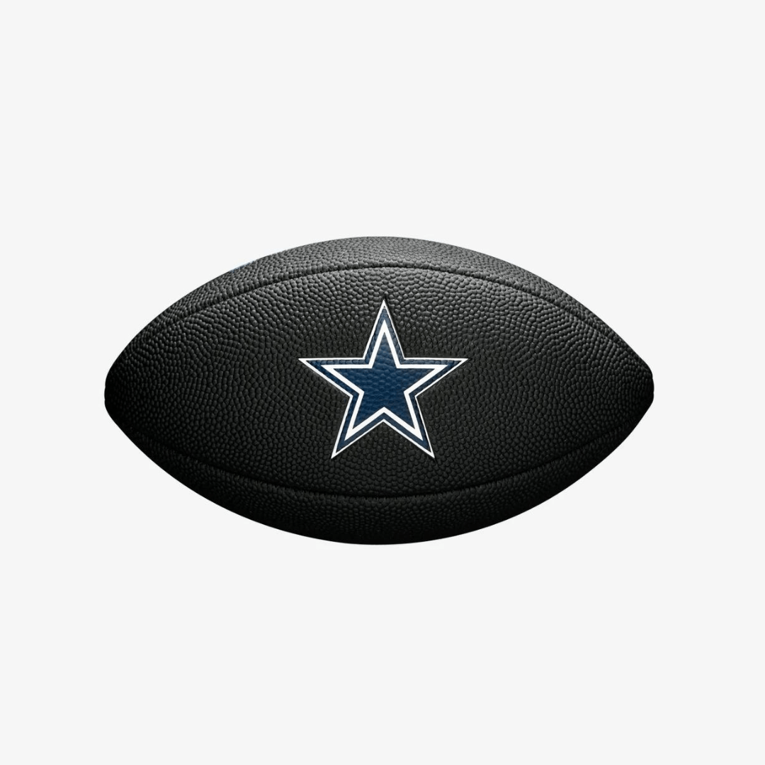 Wilson NFL Soft Touch Black Mini amerikansk fotboll Dallas Cowboys