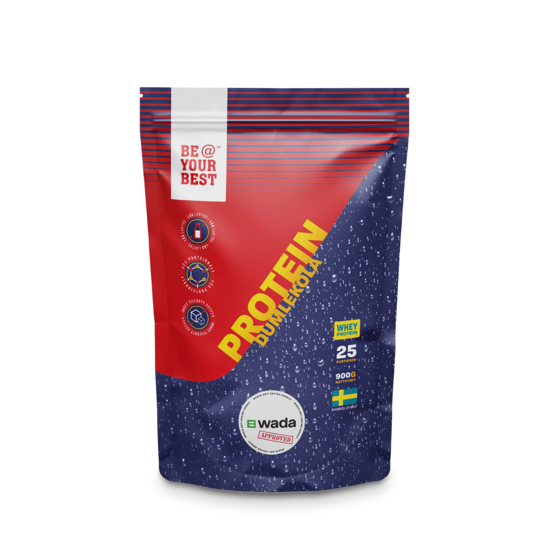 Beatyourbest VALLEPROTEIN DUMBLEKOLA POSE 900 g proteinpulver
