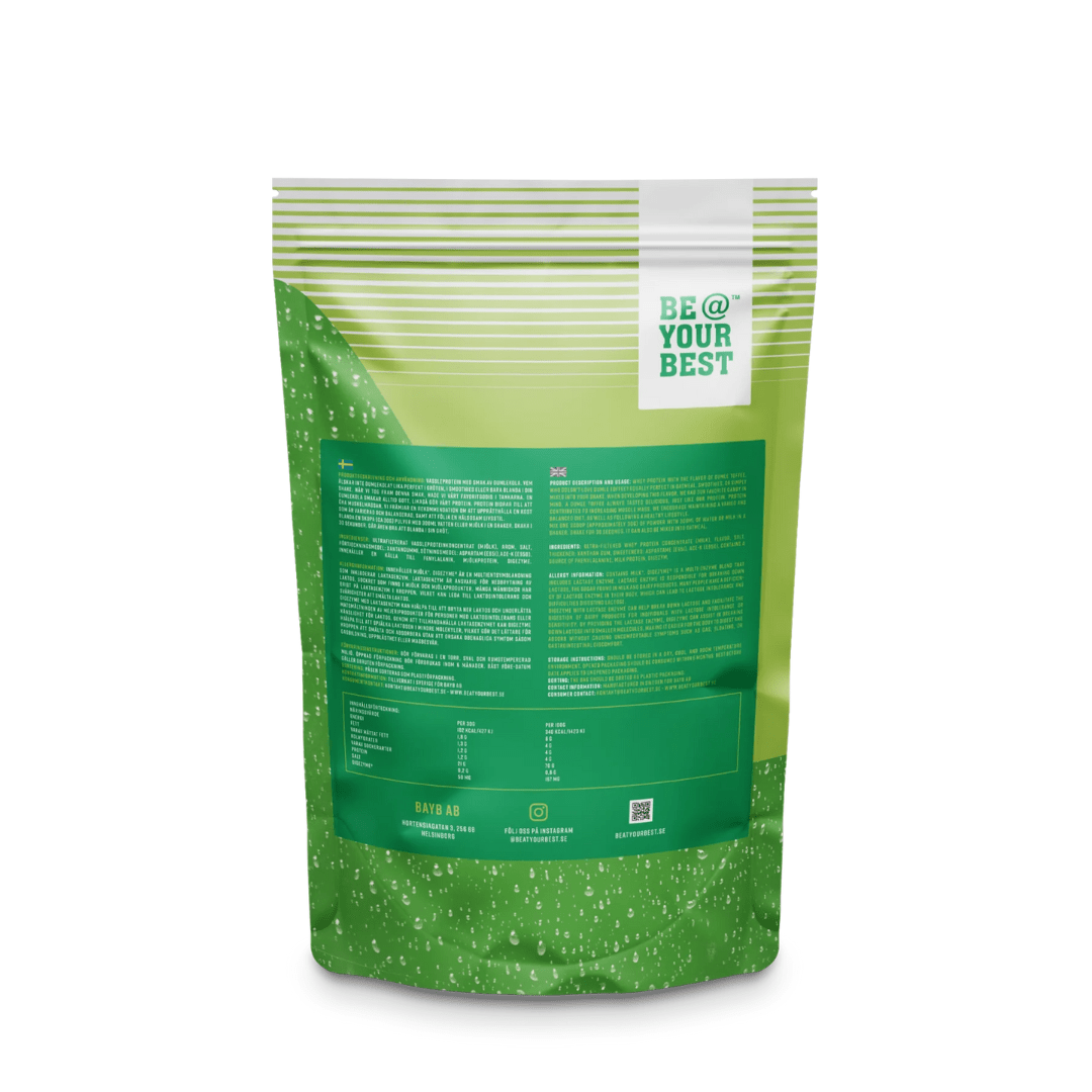 Beatyourbest VALLEPROTEIN PEAR POSE 900 g proteinpulver