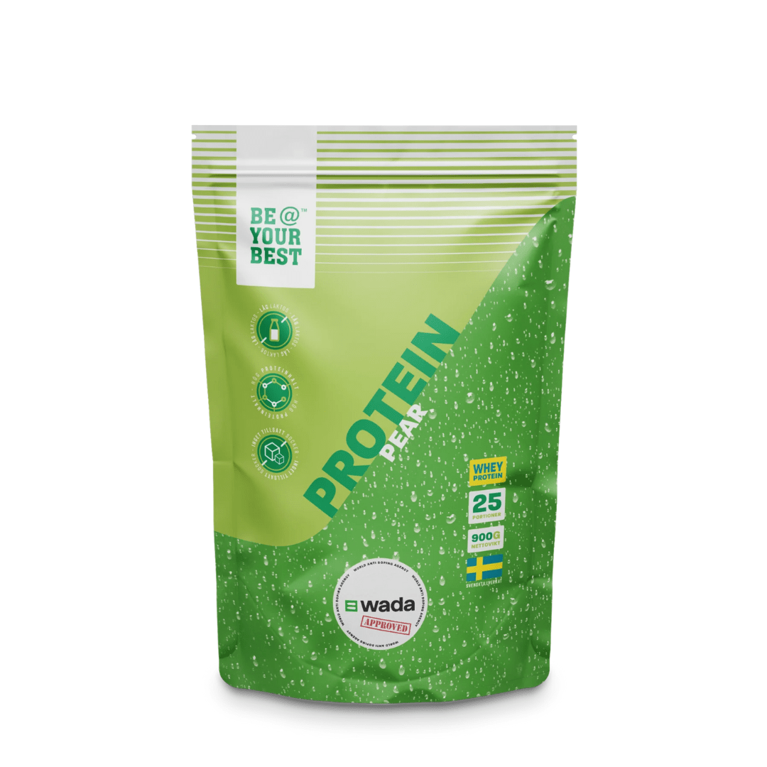 Beatyourbest VALLEPROTEIN PEAR POSE 900 g proteinpulver