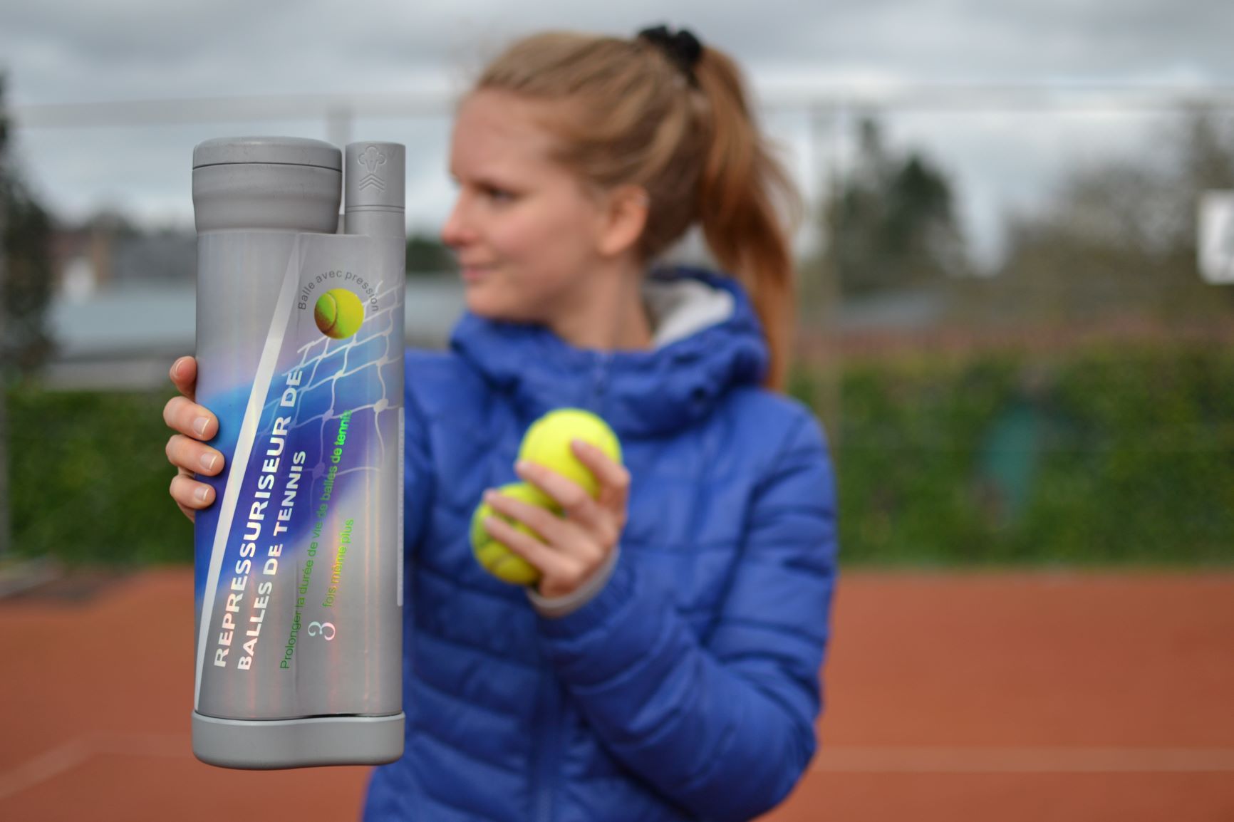 Bounce Tube for tennis and padel