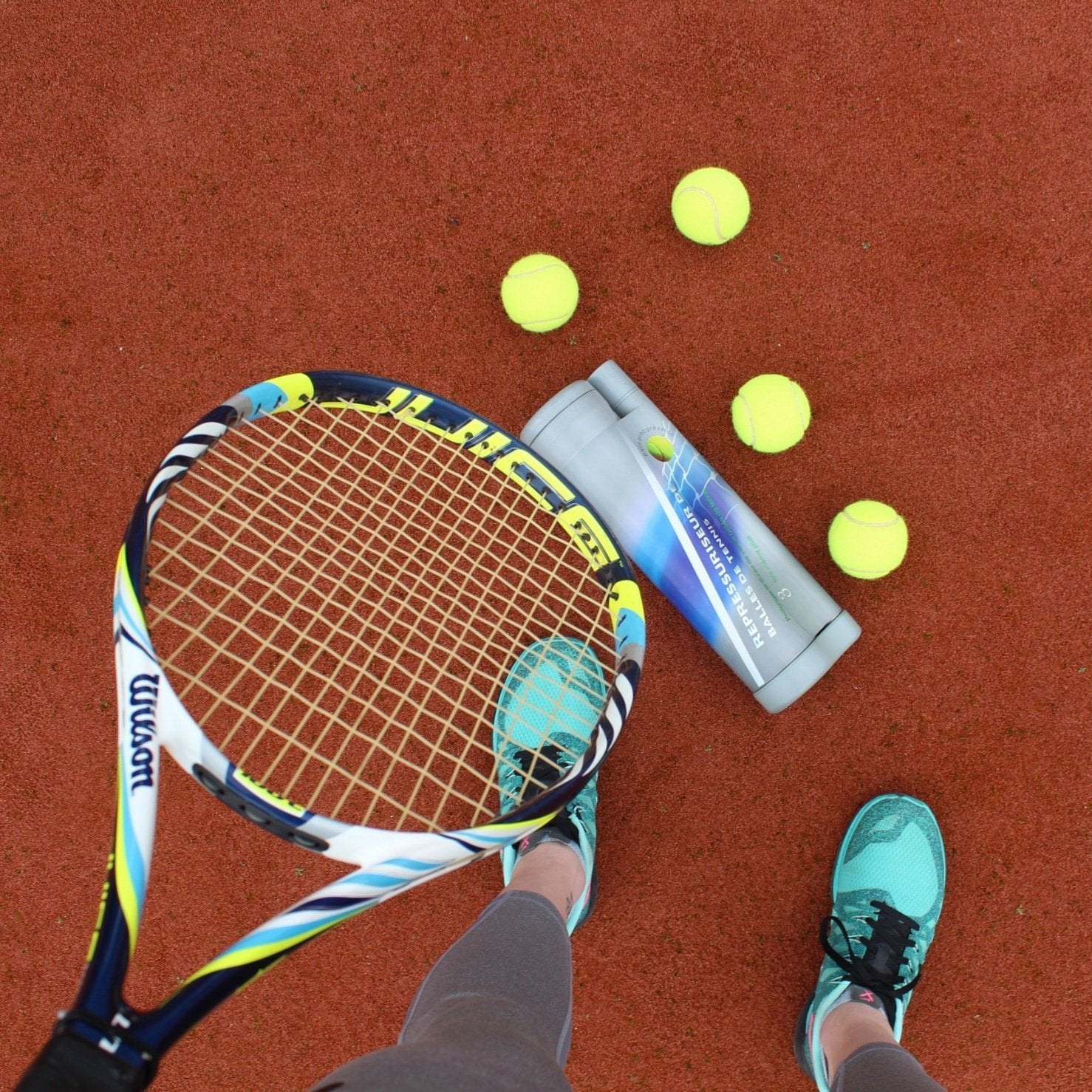 Bounce Tube for tennis and padel