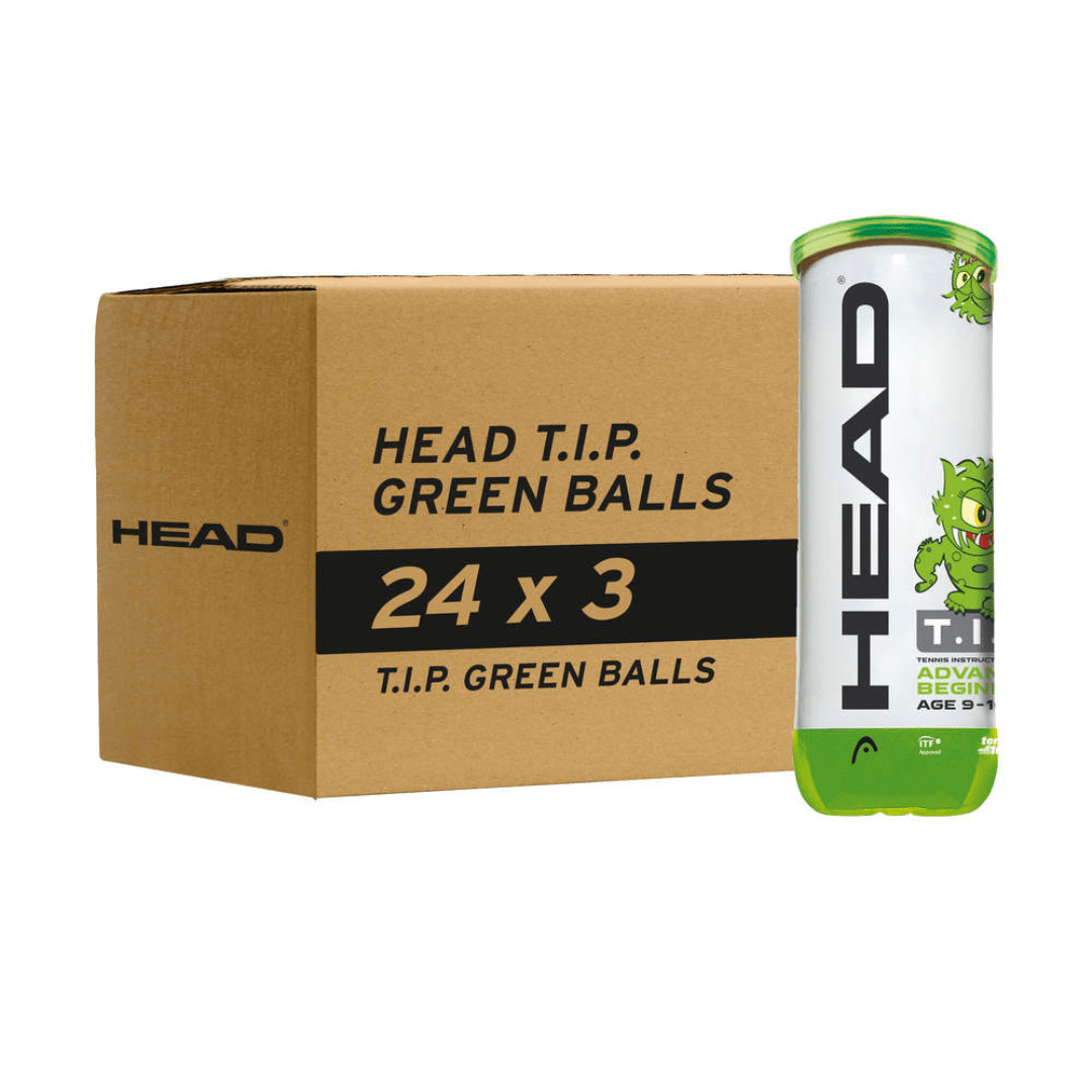 Head TIP grøn tennisbold stage 1 3-pak