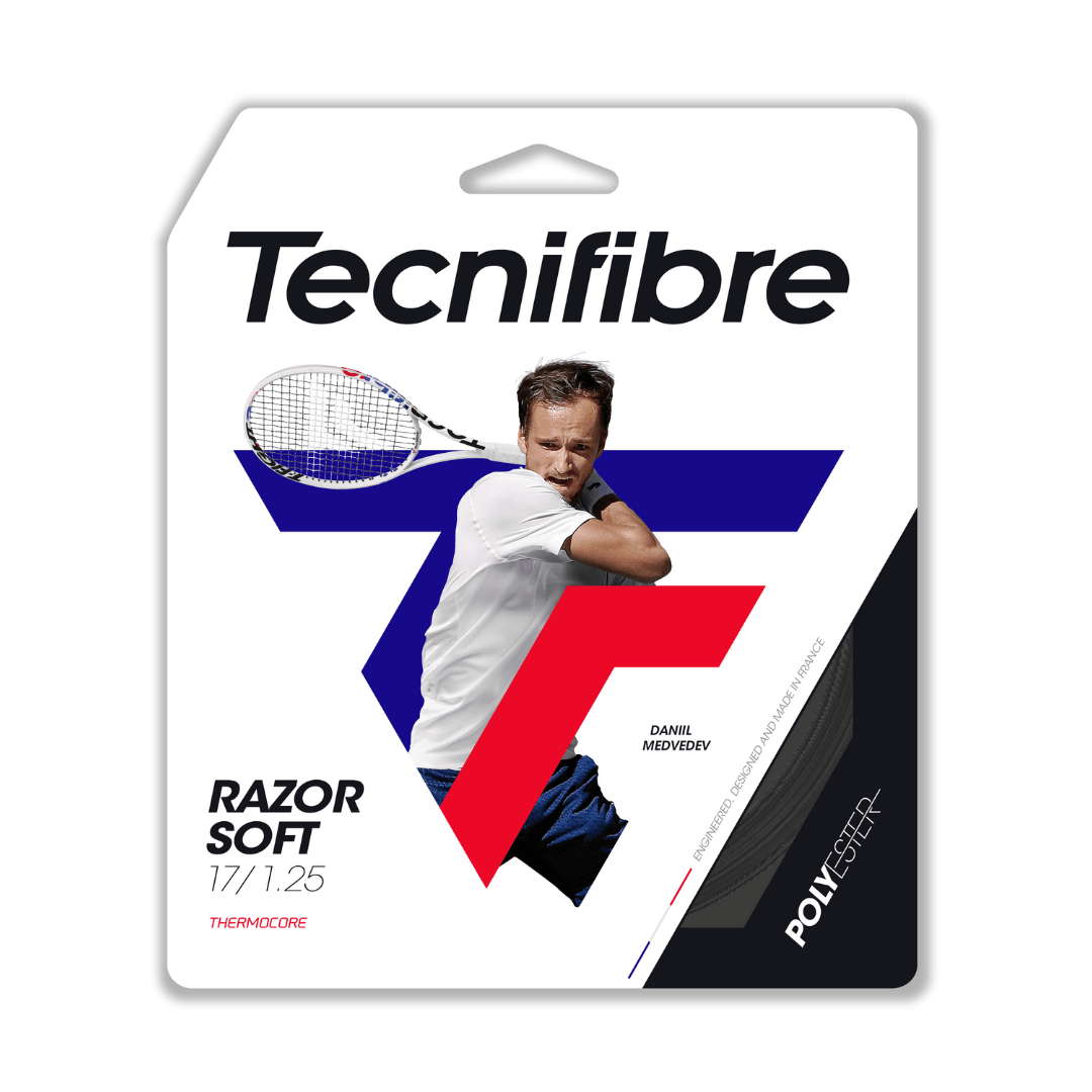 Tecnifibre Razor Soft 1,25mm 12m string set Medvedev string