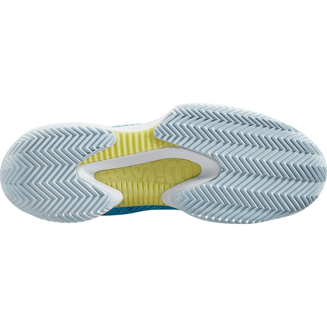 Wilson Kaos Swift 1.5 Clay tennissko til kvinder i ler algerblå/hvid/sunnylime