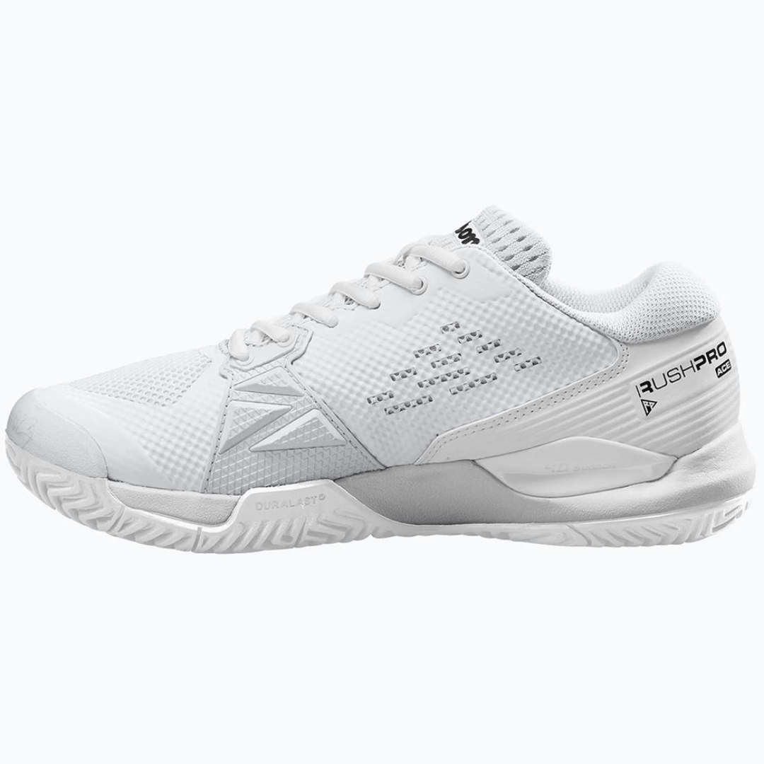 Wilson Rush Pro Ace all court tenniskor dam white/white/black