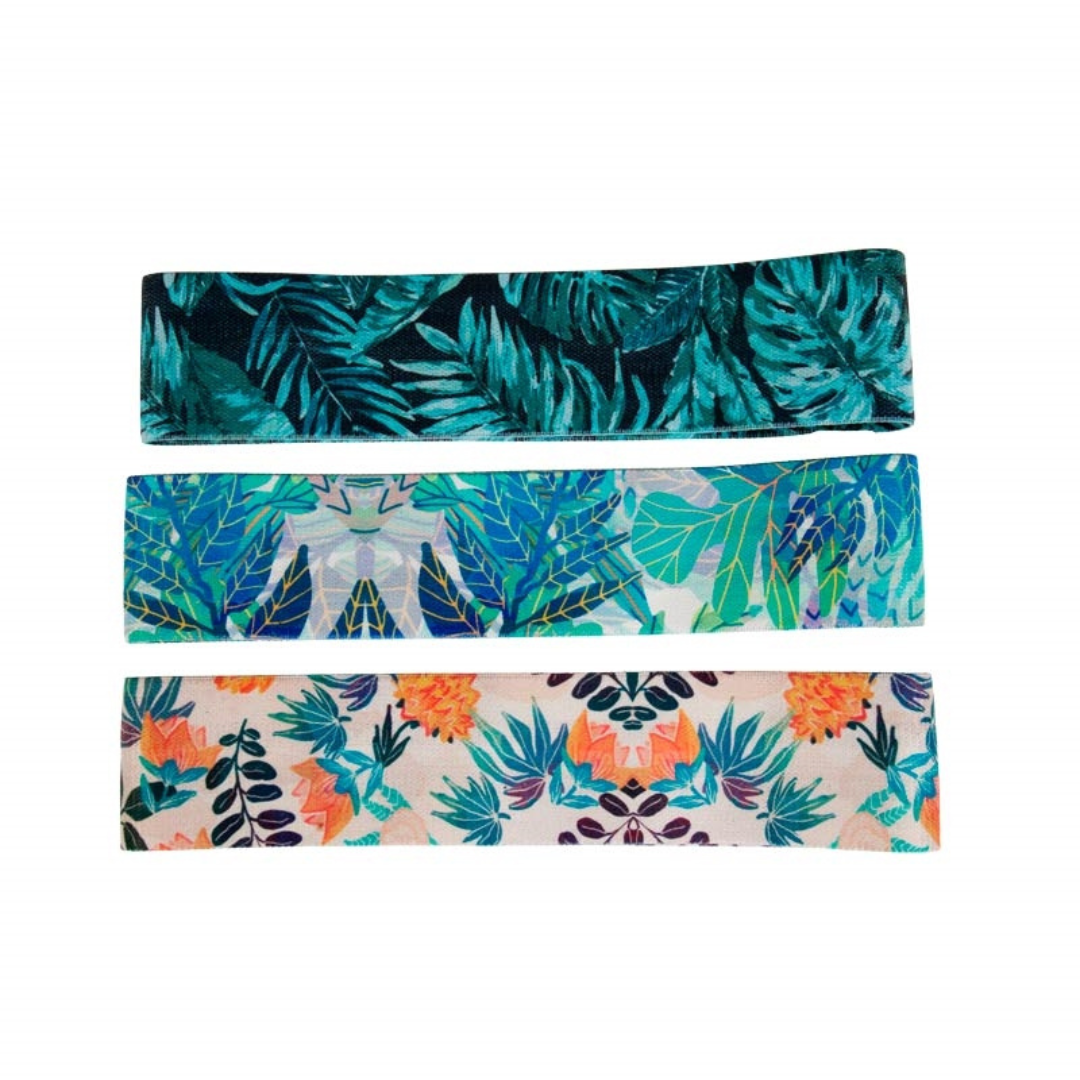 ASG Hip Circle Resistance Bands 2 (3-pack) motståndsband lätt-hård blommor