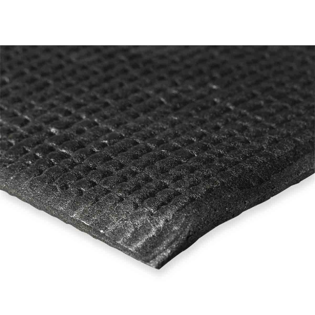 ASG Yoga mat black non-slip 4mm (173x61cm) washable