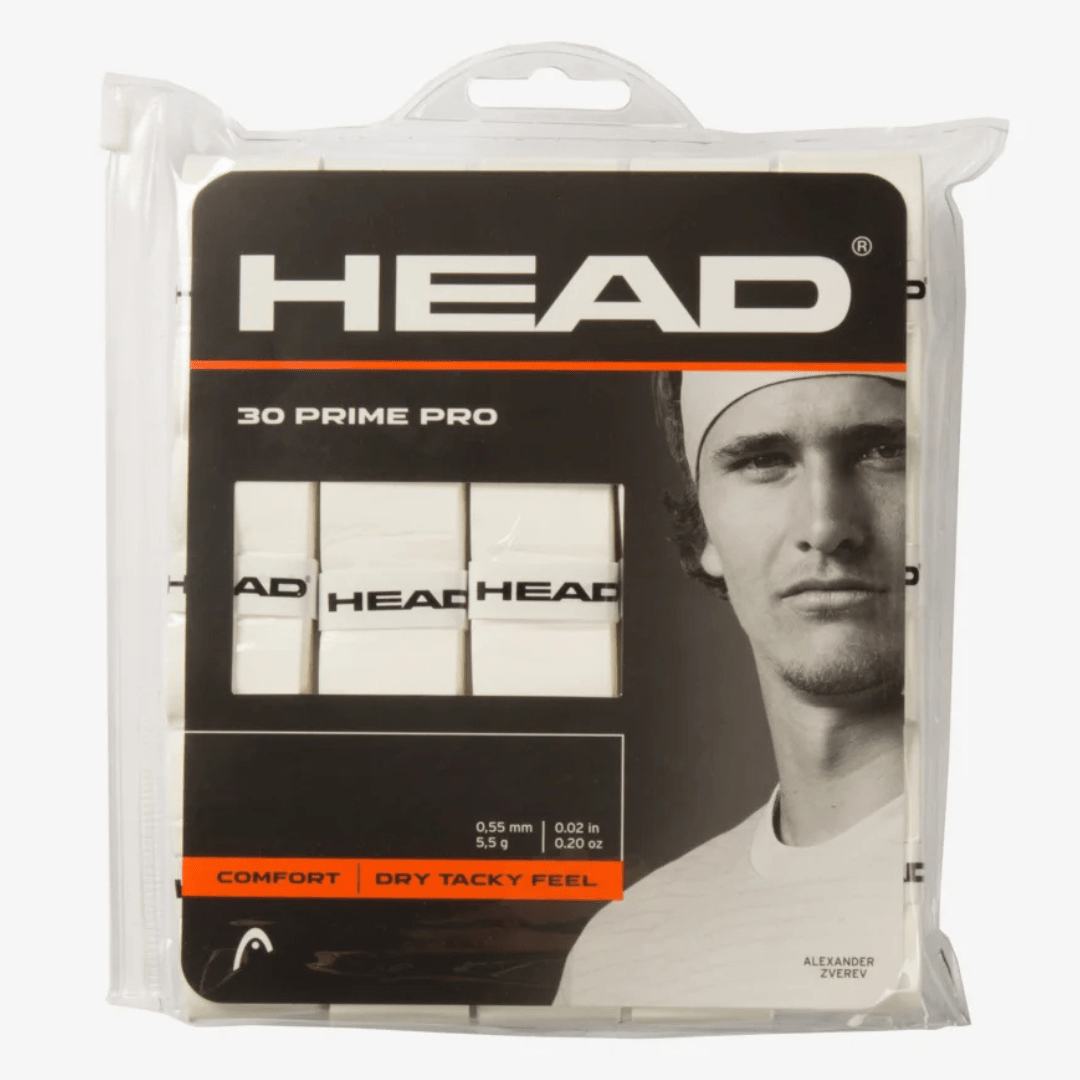 Head Prime Pro 30-pack White grepplinda tennis