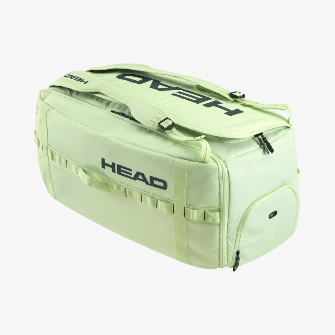 Head Pro Duffle Bag Large LLAN liquid lime & anthracite 9-pack tennis racket bag