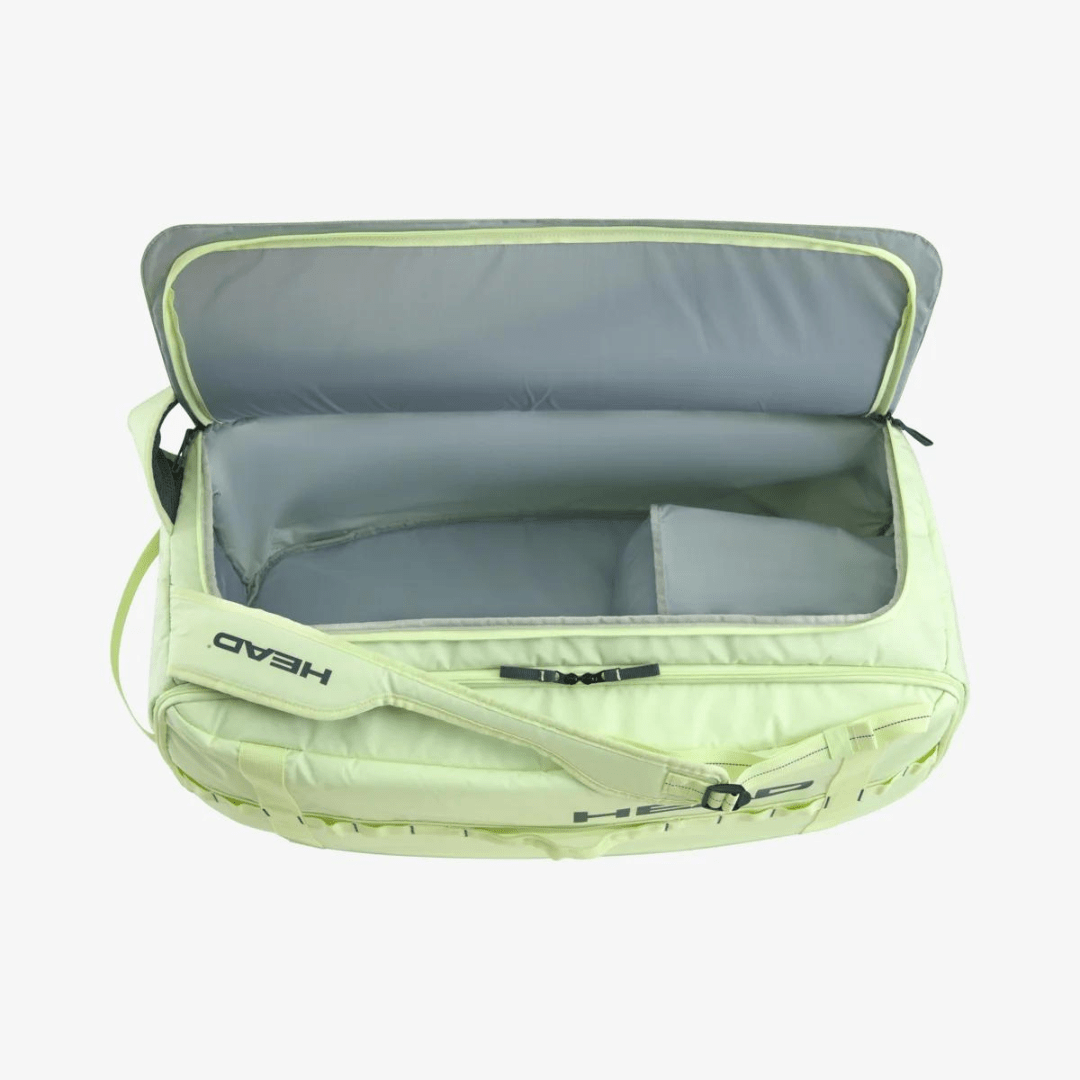 Head Pro Duffle Bag Medium LLAN liquid lime & anthracite 6-pack tennisketchertaske