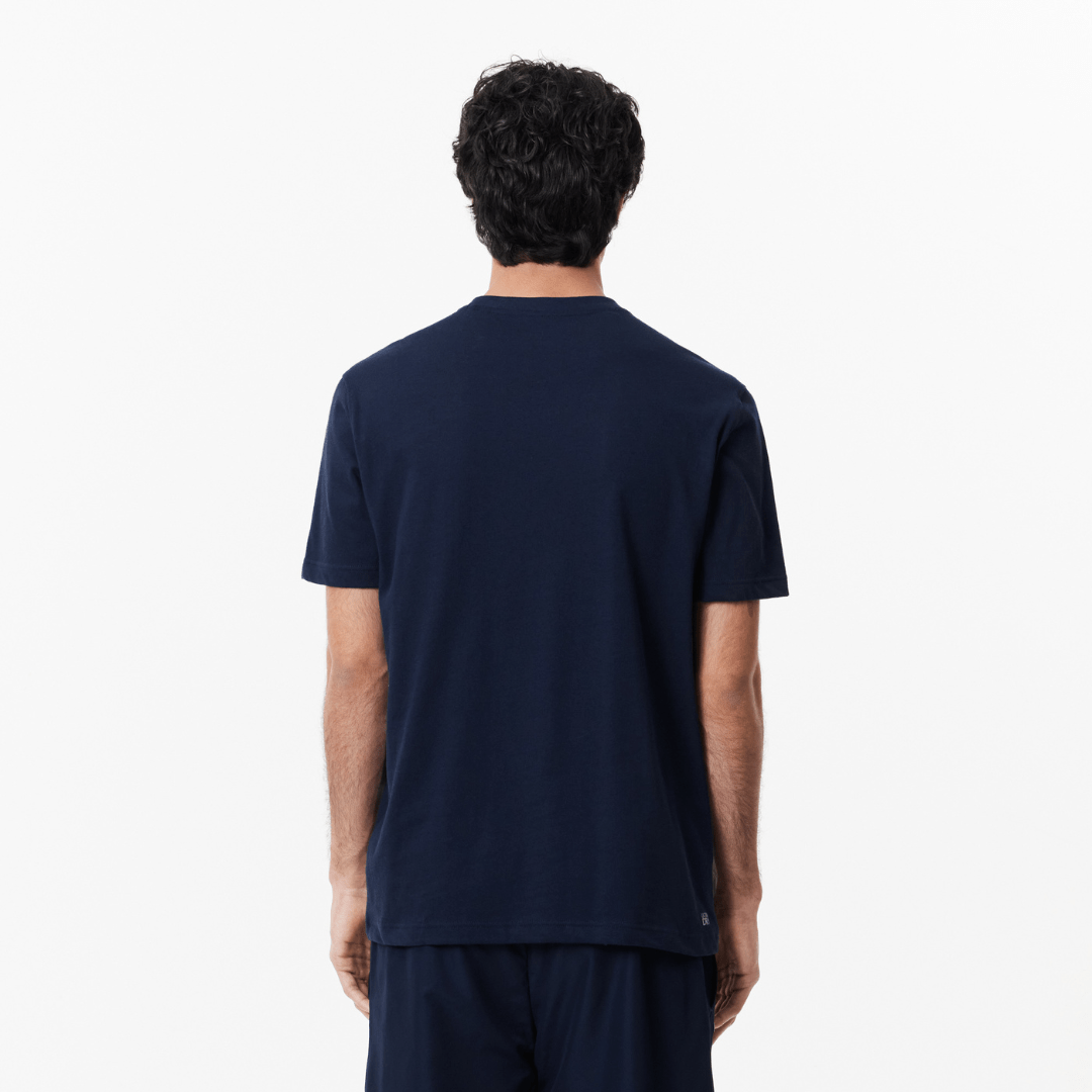 Lacoste Sport Men's T-shirt Regular Fit Navy