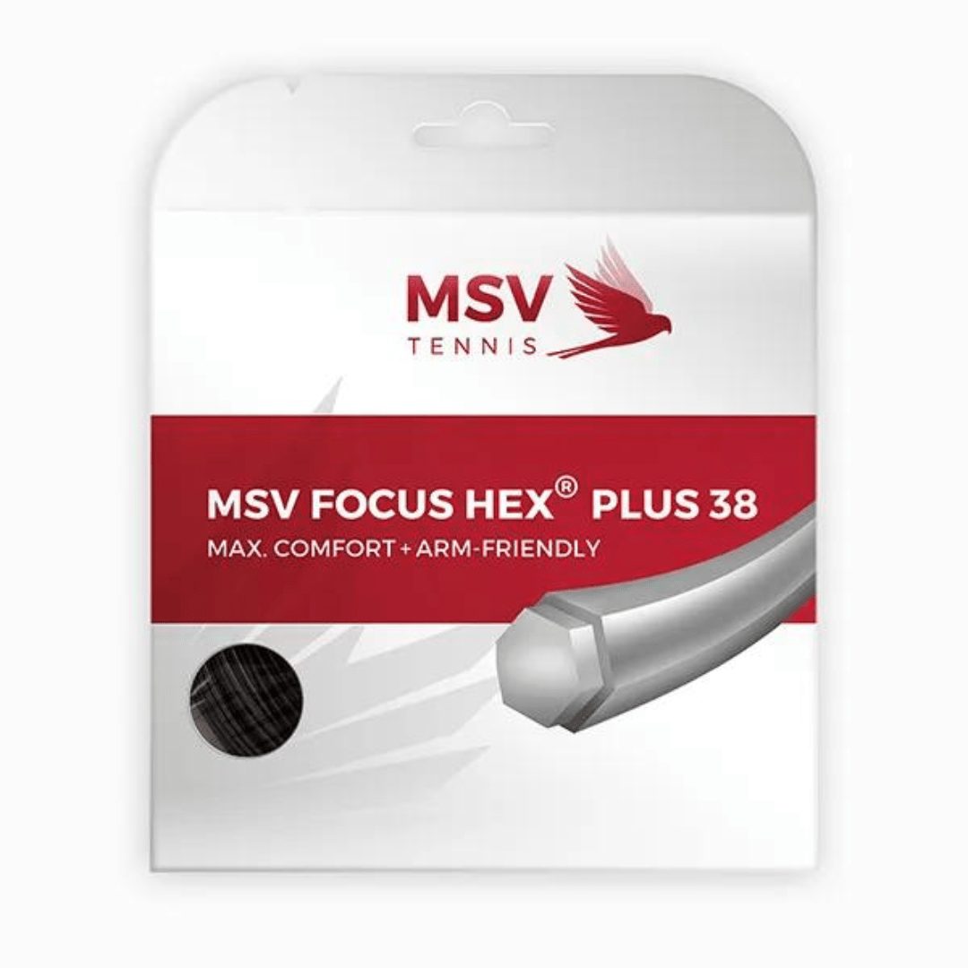 MSV Focus Hex Plus 38 sort 12 m strengrulle