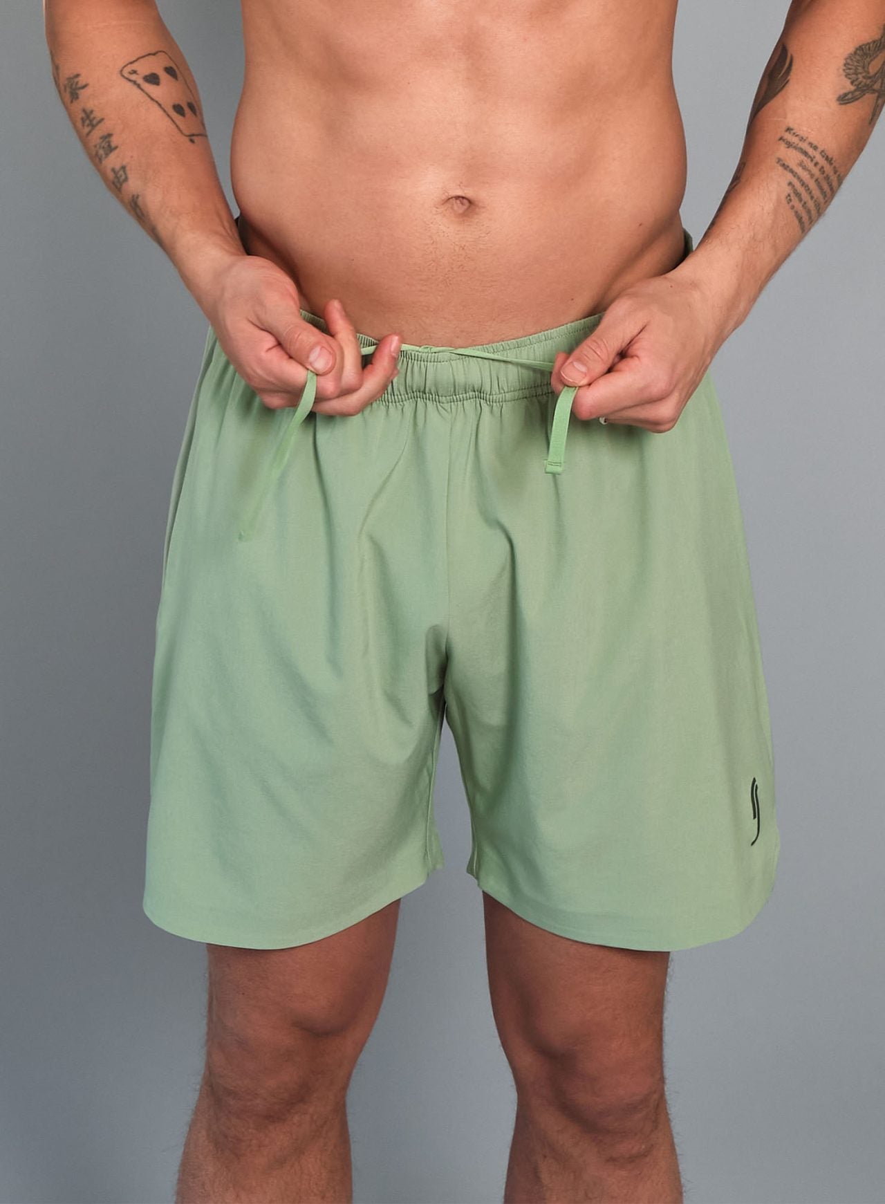 RS Men's Performance Shorts Soft Green