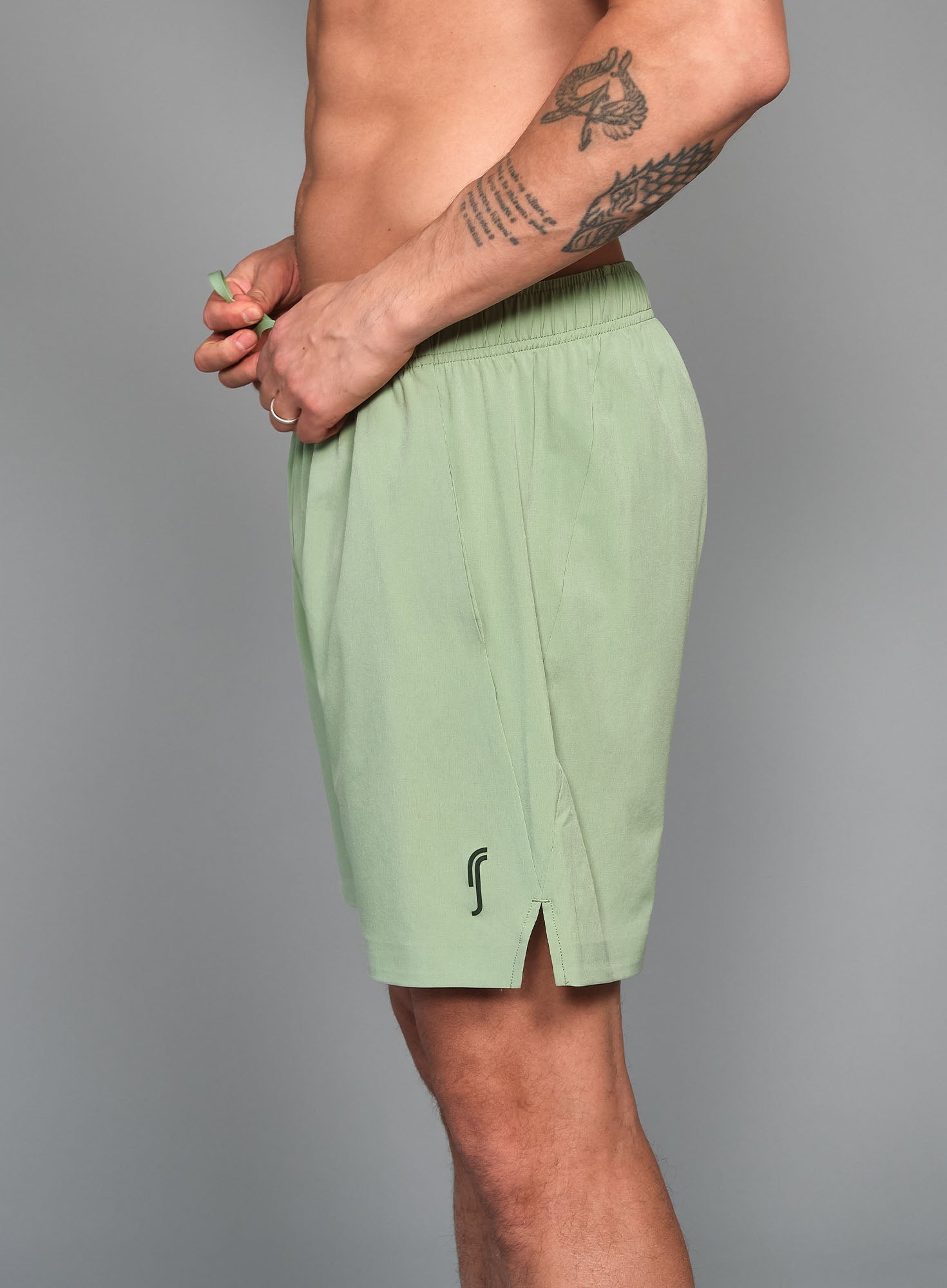 RS Men's Performance Shorts Soft Green