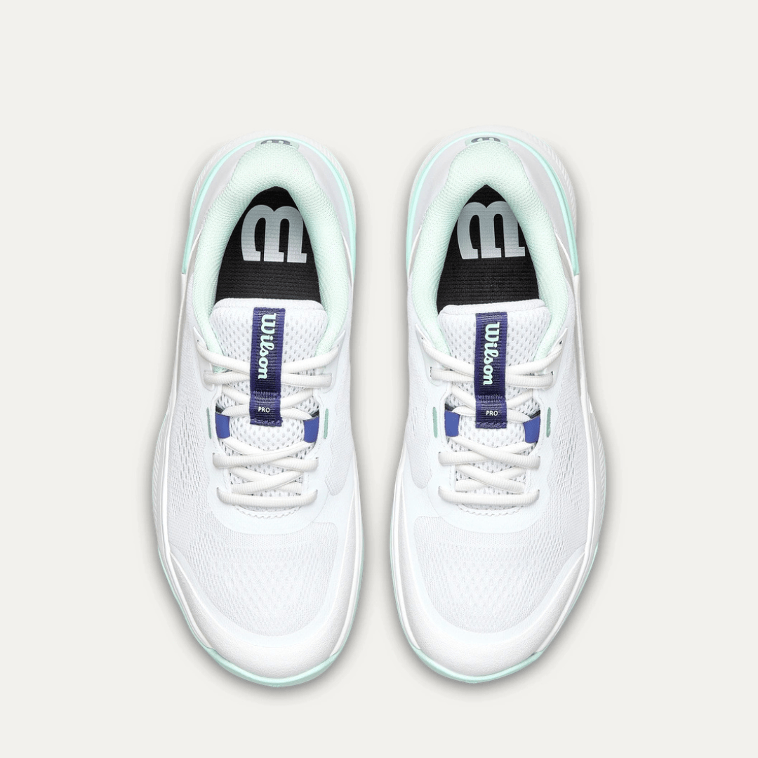 Wilson Intrigue Pro all court tennissko til kvinder white/bay/skipperblue