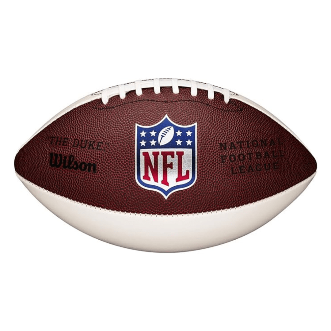 Wilson NFL Silver Series Mini Autograph The Duke amerikansk fotboll