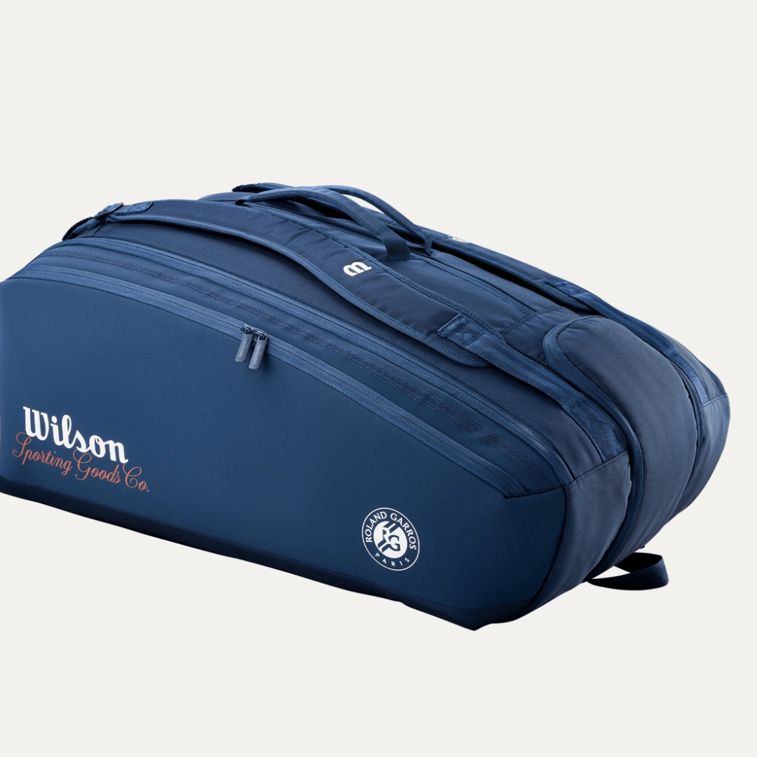 Wilson Roland Garros 2026 Session de Soiree 15-pack Bag Navy / Clay tennisväska