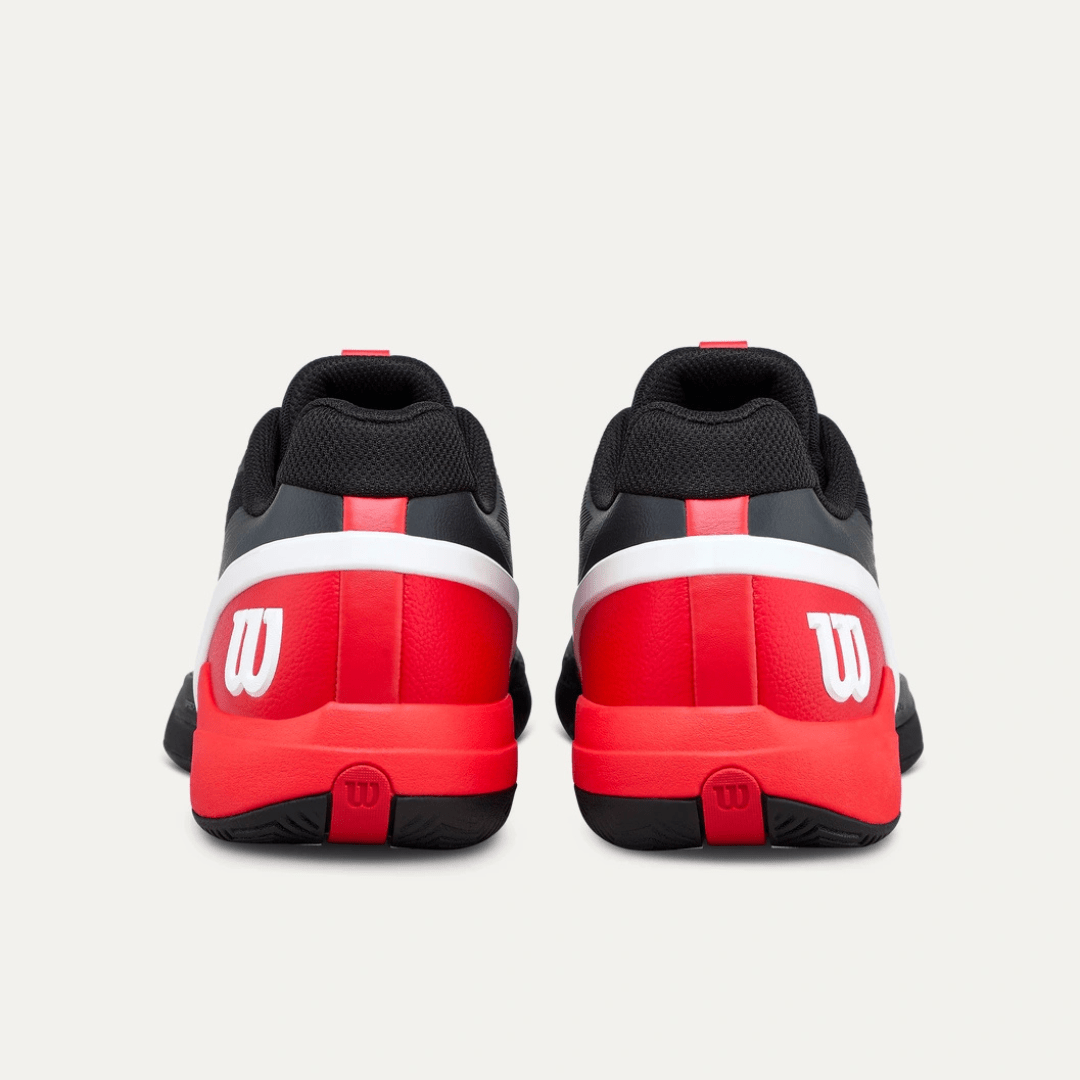 Wilson Rush Pro 5 All-court Men's Tennis Shoe Black/Infrared/White