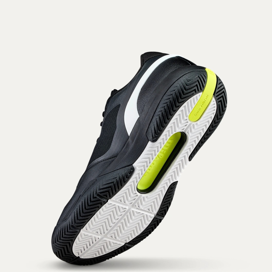 Wilson Rush Pro 5 All-court Men's Tennis Shoe Black/White/Stormy Weather herretennisskor