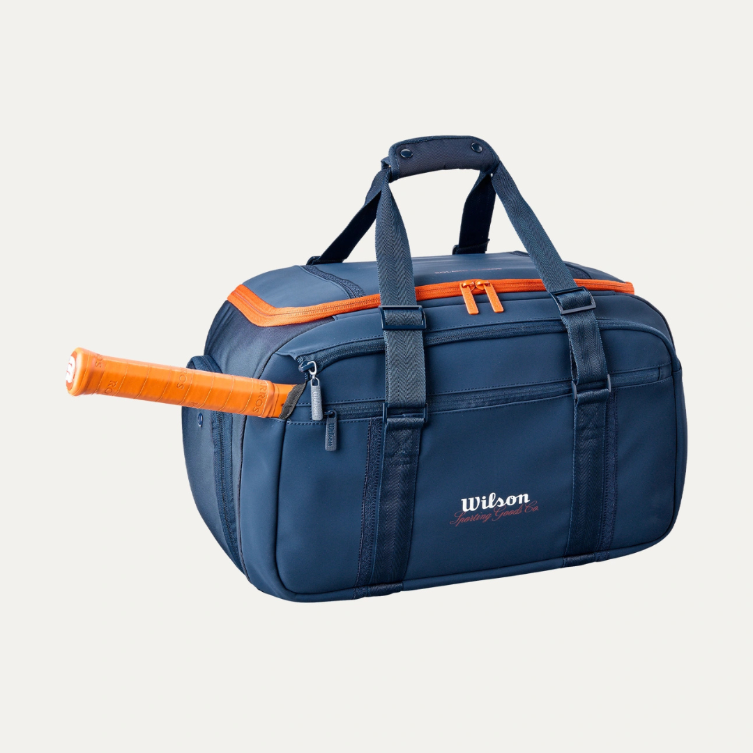 Wilson Roland Garros 2026 Session de Soirée Small Duffel Bag Navy/Clay tennisväska