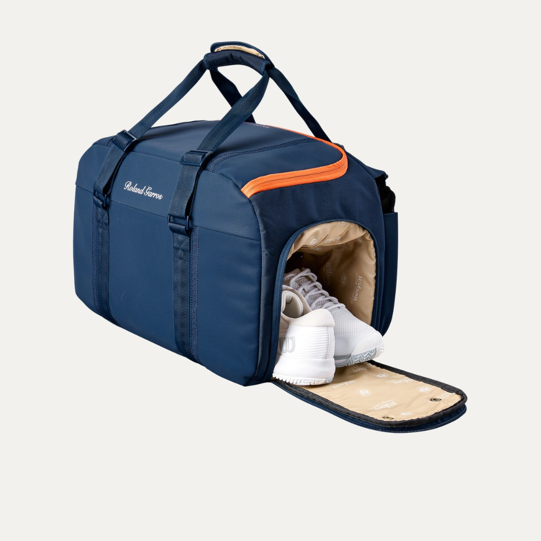 Wilson Roland Garros 2026 Session de Soirée Small Duffel Bag Navy/Clay tennisväska