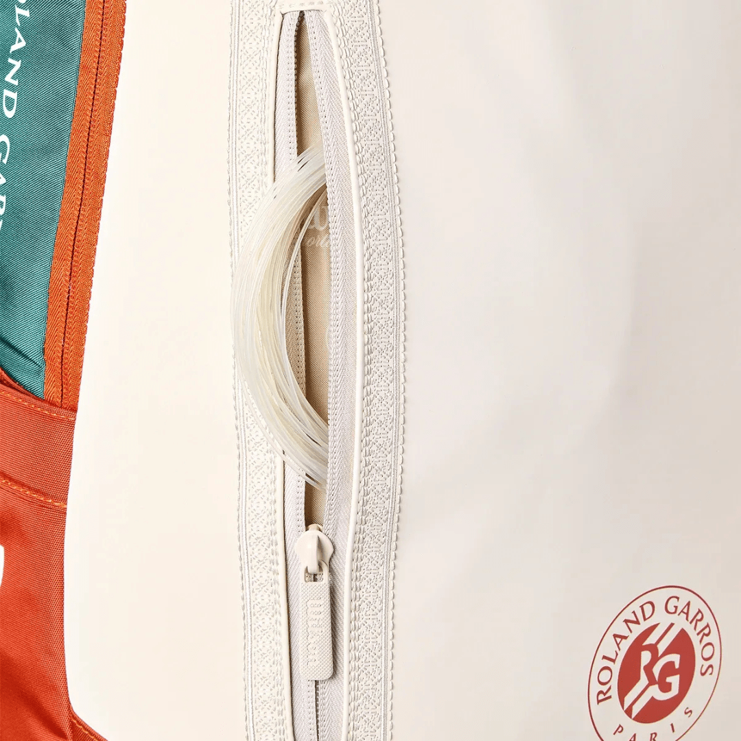 Wilson Roland Garros 2026 Tennis Backpack Cream tennisrygsæk