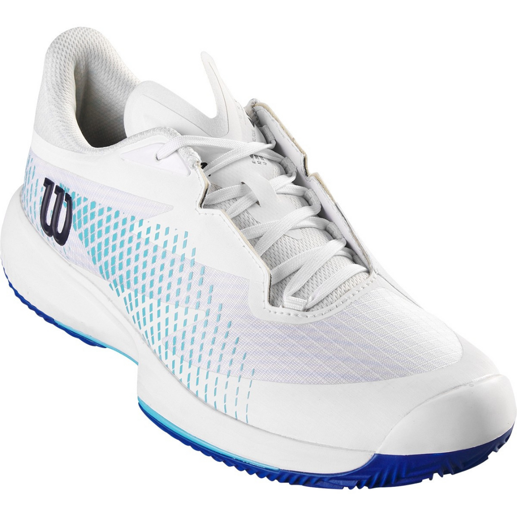 Wilson Kaos Swift 1.5 Clay tennis shoes men white atoll blue clay