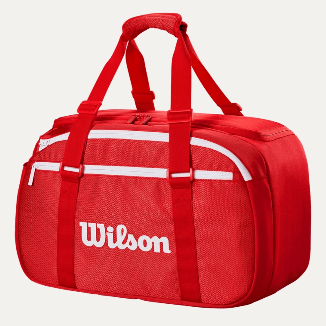 Wilson Super Tour Small Duffle Bag Wilson red 2025 rød duffeltaske til tennis