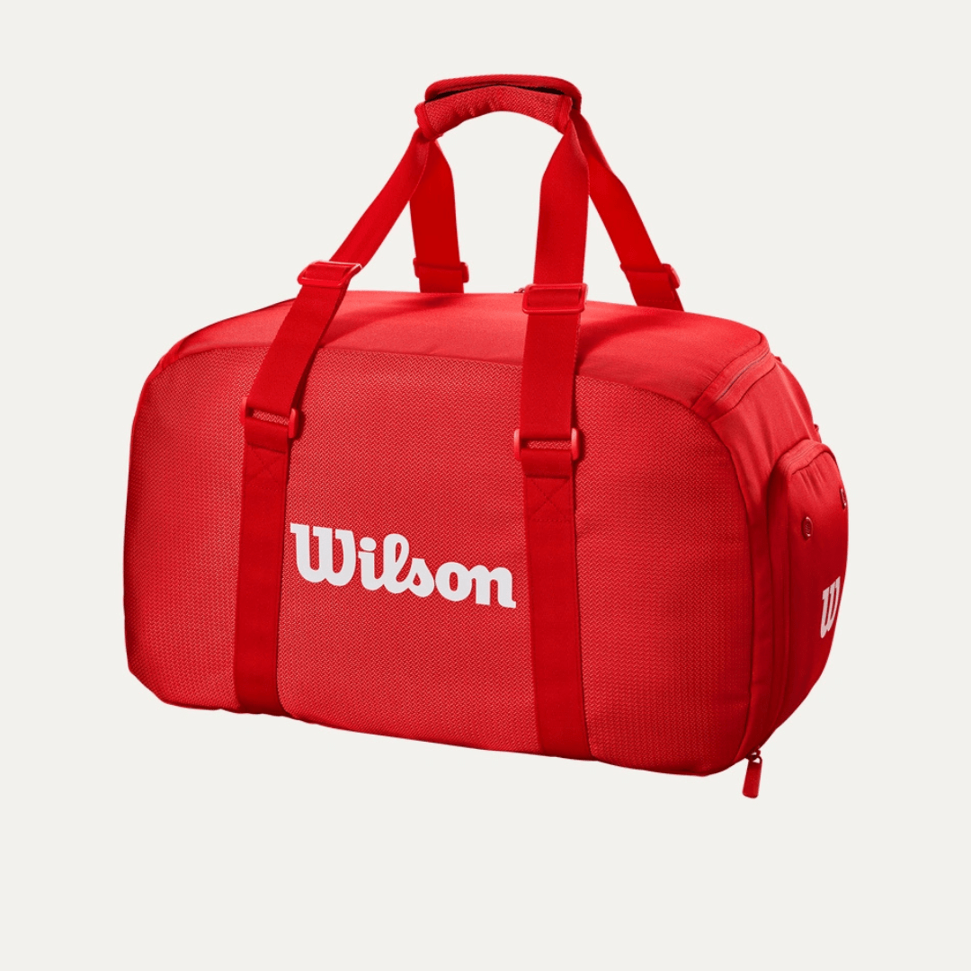 Wilson Super Tour Small Duffle Bag Wilson red 2025 rød duffeltaske til tennis