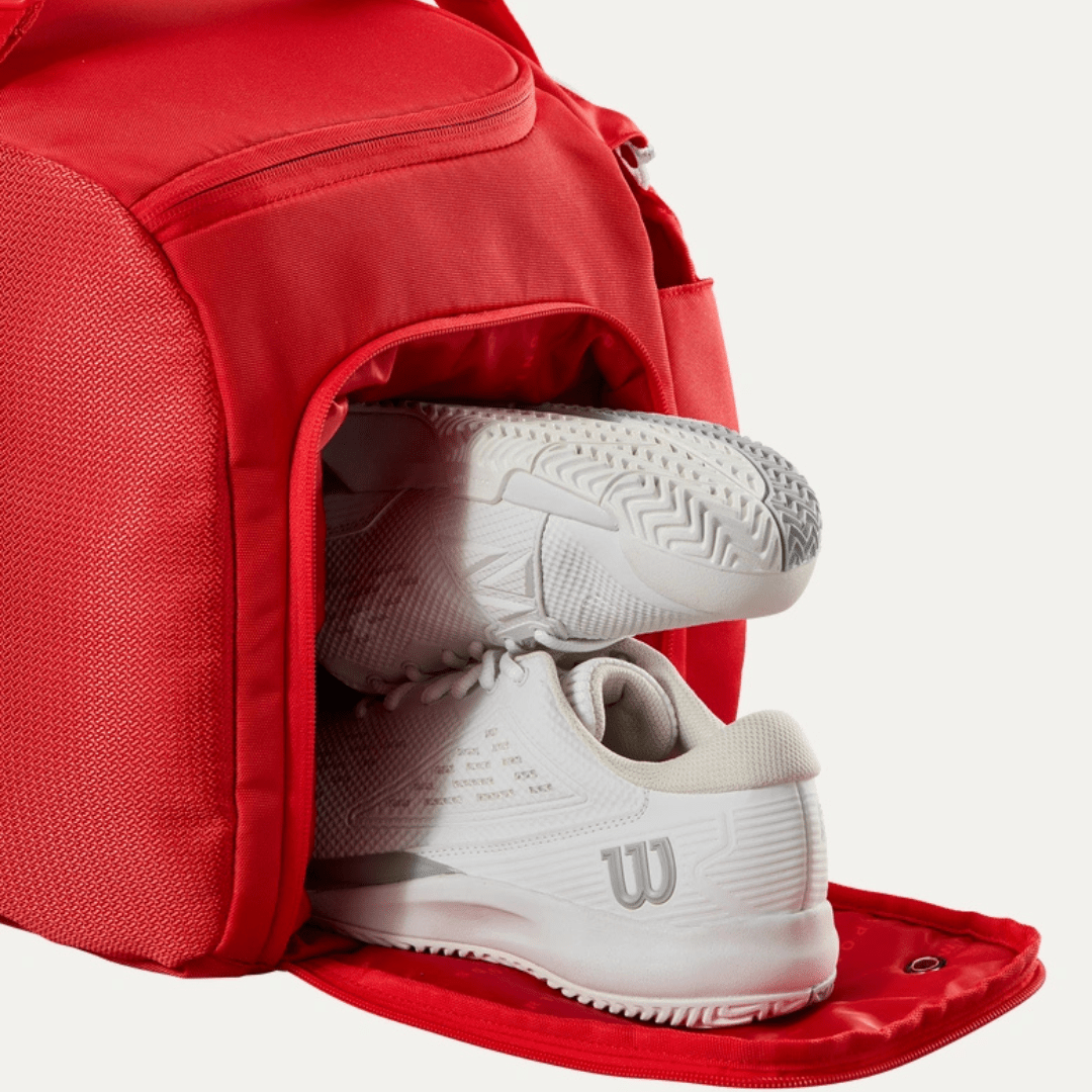 Wilson Super Tour Small Duffle Bag Wilson red 2025 rød duffeltaske til tennis