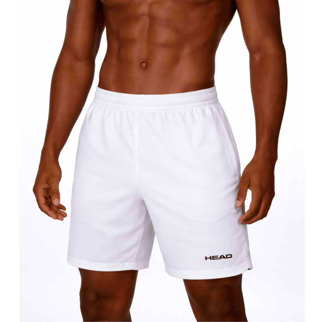 Head Power Shorts Men White tennis & padel
