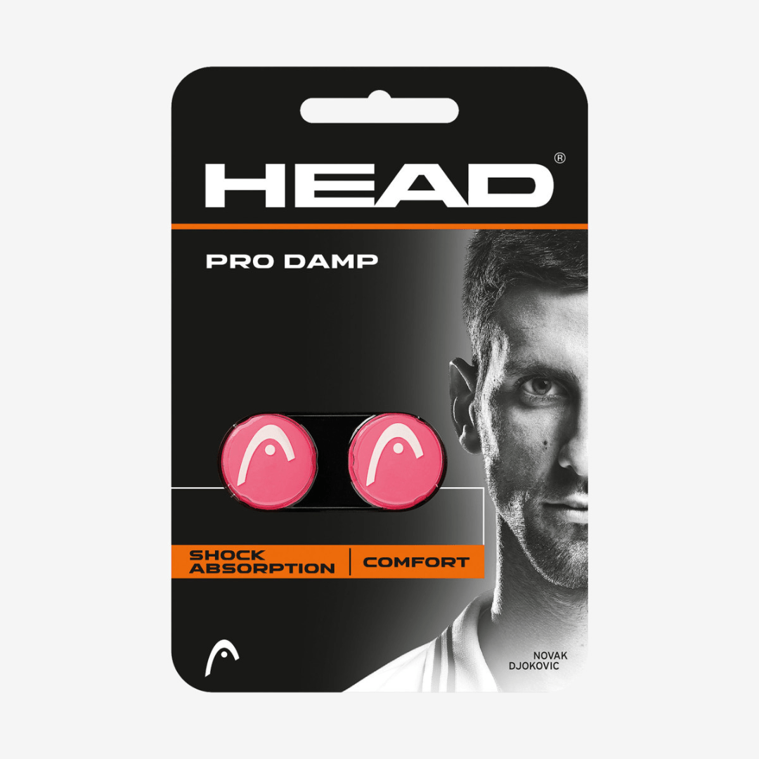 Head Pro Damp vibrationsdämpare tennis 2-pack rosa