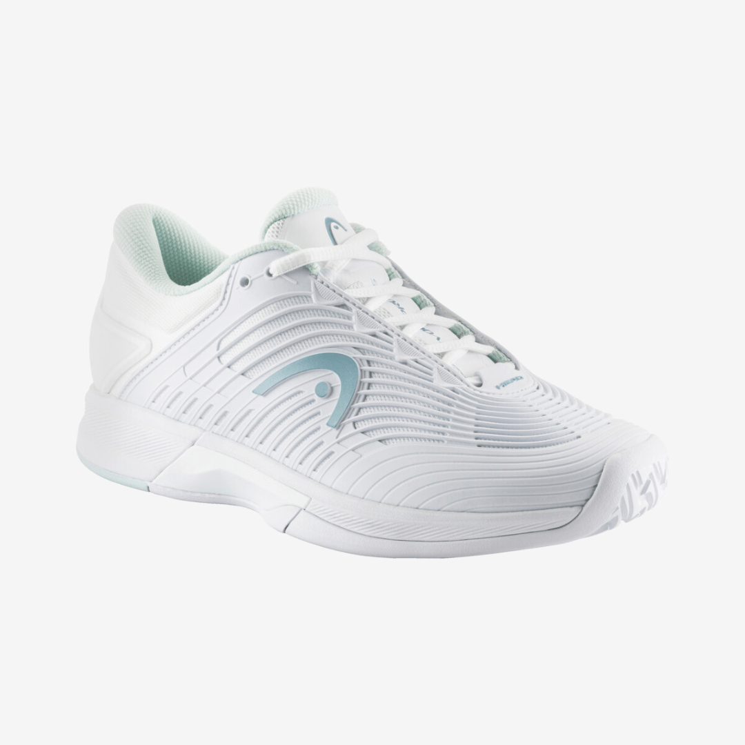 Head Revolt Pro 4.5 Women White Aqua all-court tennis shoes