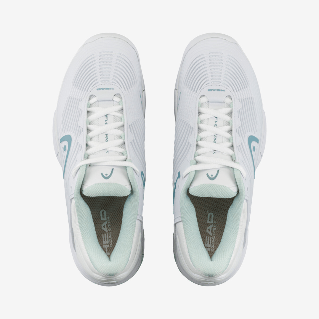 Head Revolt Pro 4.5 Women White Aqua all-court tennissko