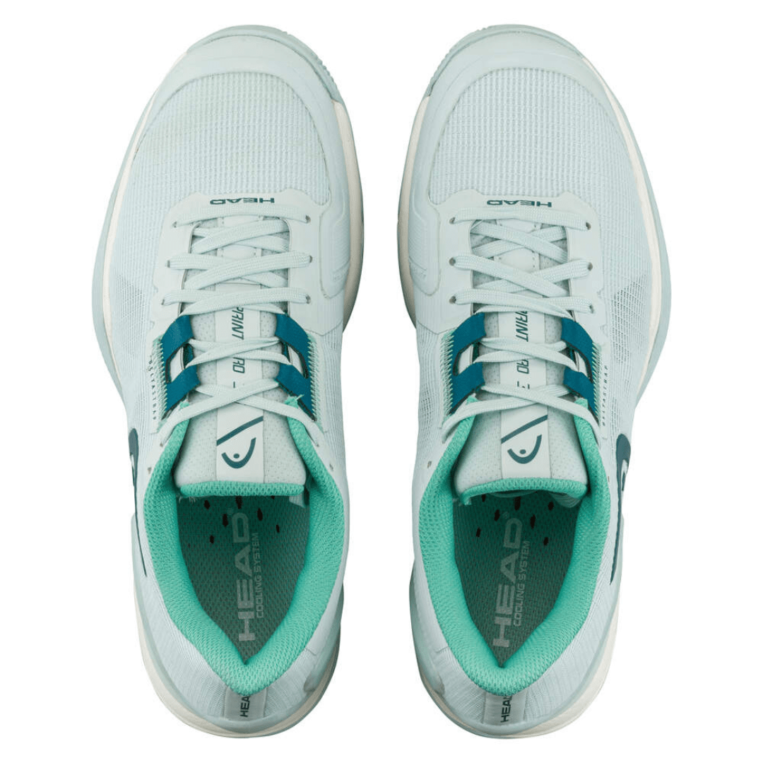 Head Sprint Pro 3.5 Clay Women Aqua Teal tennis shoes