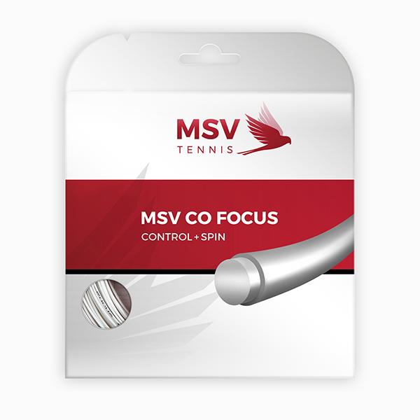 MSV 12,2m Co Focus 12m set white tennis string