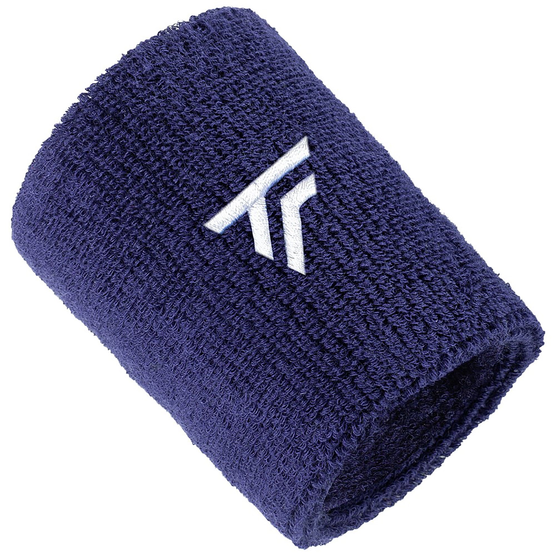 Tecnifibre svettarmband bred marinblå